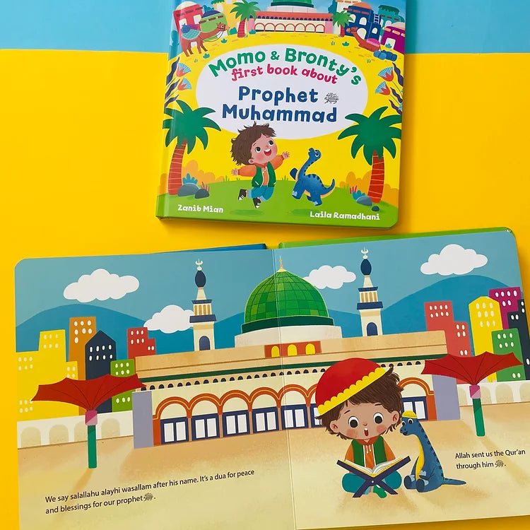 Momo & Bronty's First Book About Prophet Muhammad ﷺ