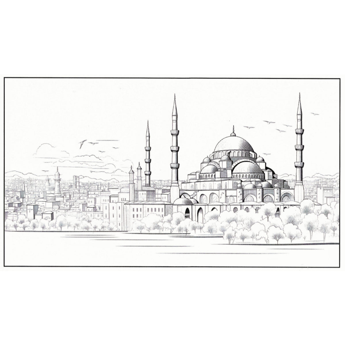 Mosque Moments: A Colouring Adventure