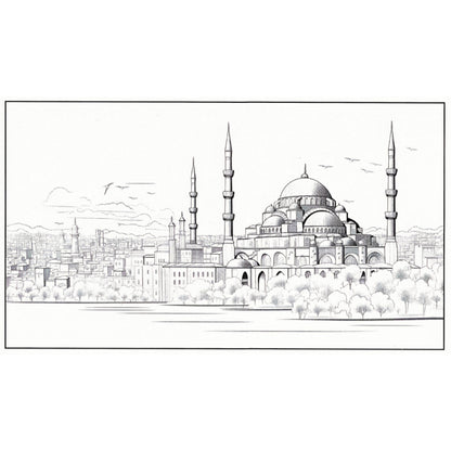 Mosque Moments: A Colouring Adventure