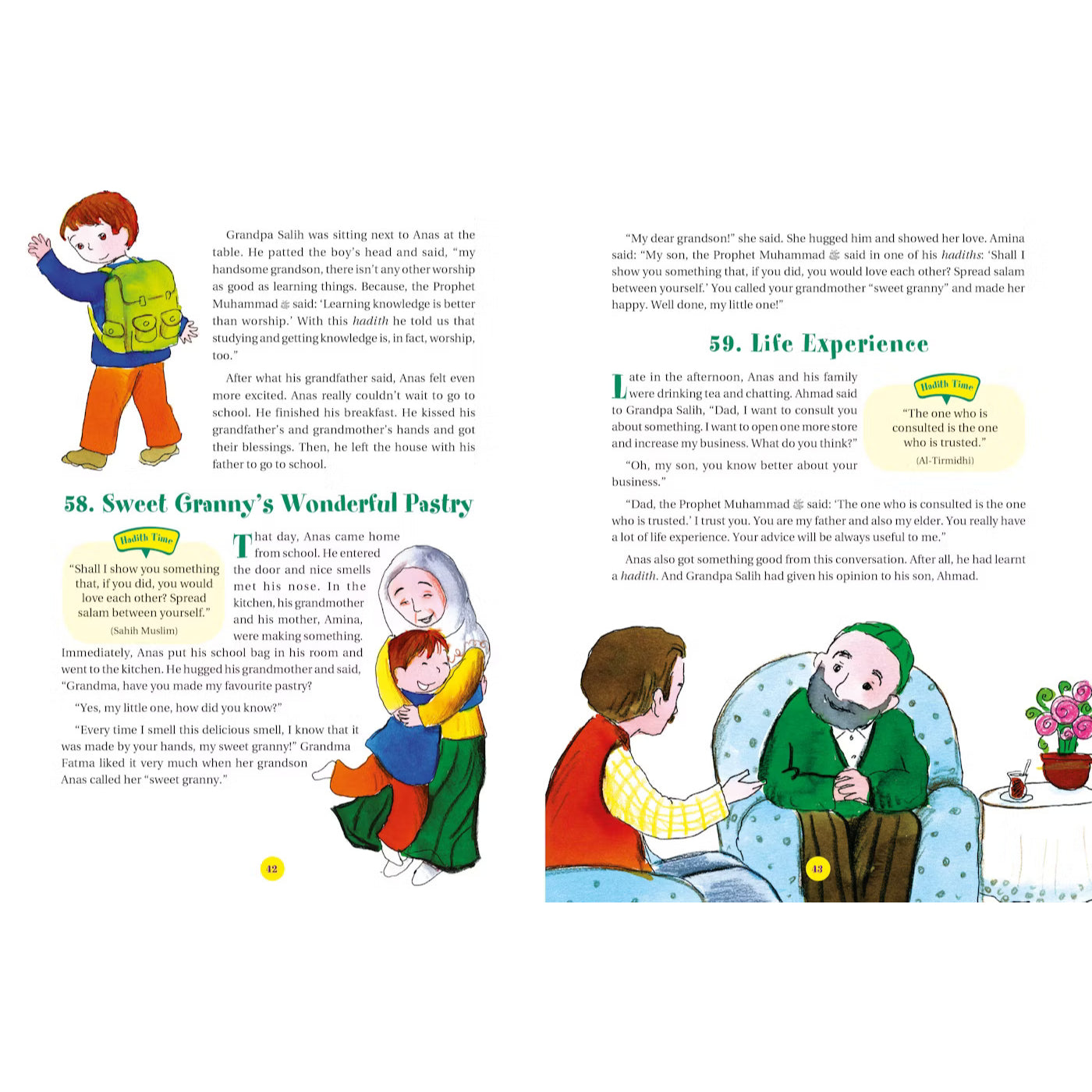 365 Hadith with Stories