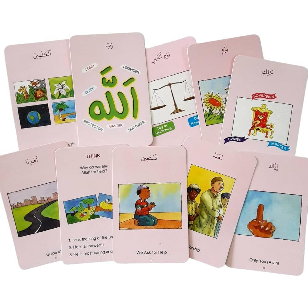 Surah Al-Fatihah Flash Cards